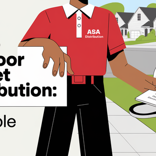 Door-to-Door Leaflet Distribution A Simple Guide. ASA Distribution